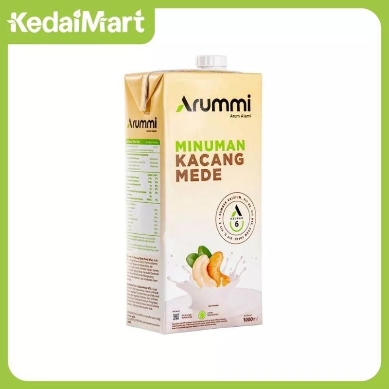 

PROMO MURAH SUSU KACANG MEDE MILK CASHEW 1 LITER ARRUMI