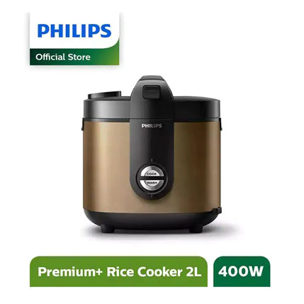 PHILIPS HD3138/34 Viva Collection Rice Cooker 2 L - Gold