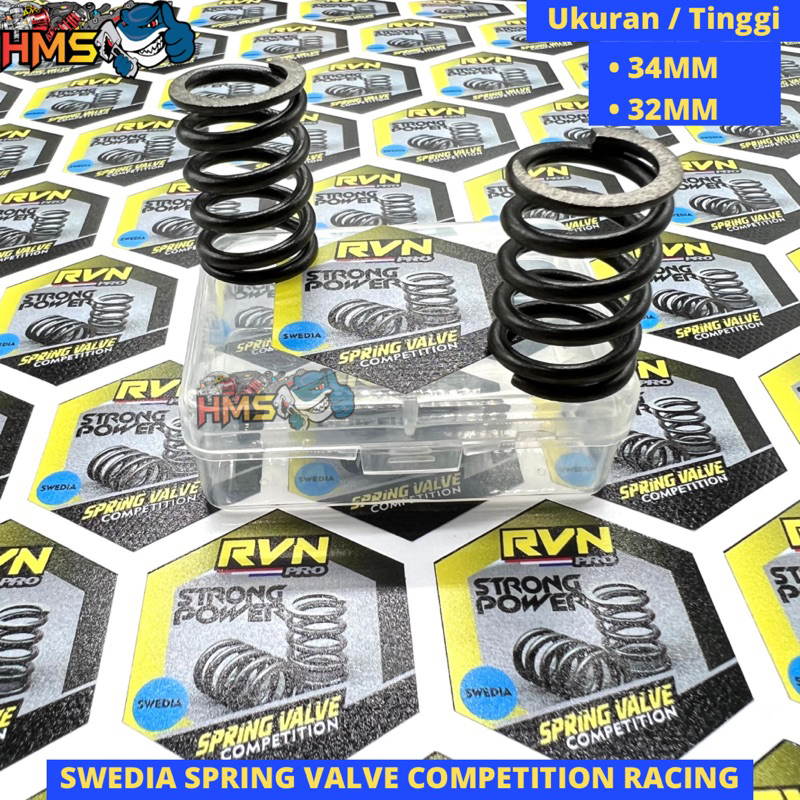 Per Pir Klep Swedia Premium Competition RACING Mio Jupiter Z Vega Supra Grand Karisma Beat Shogun Nuovo Fino Original Swedia Compettion STRONG POWER 32MM 34MM