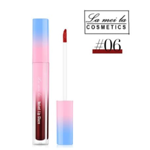 LAMEILA LIP GLAZE VELVET LASTING MOISTURIZING LIQUID LIP CREAM WATERPROOF