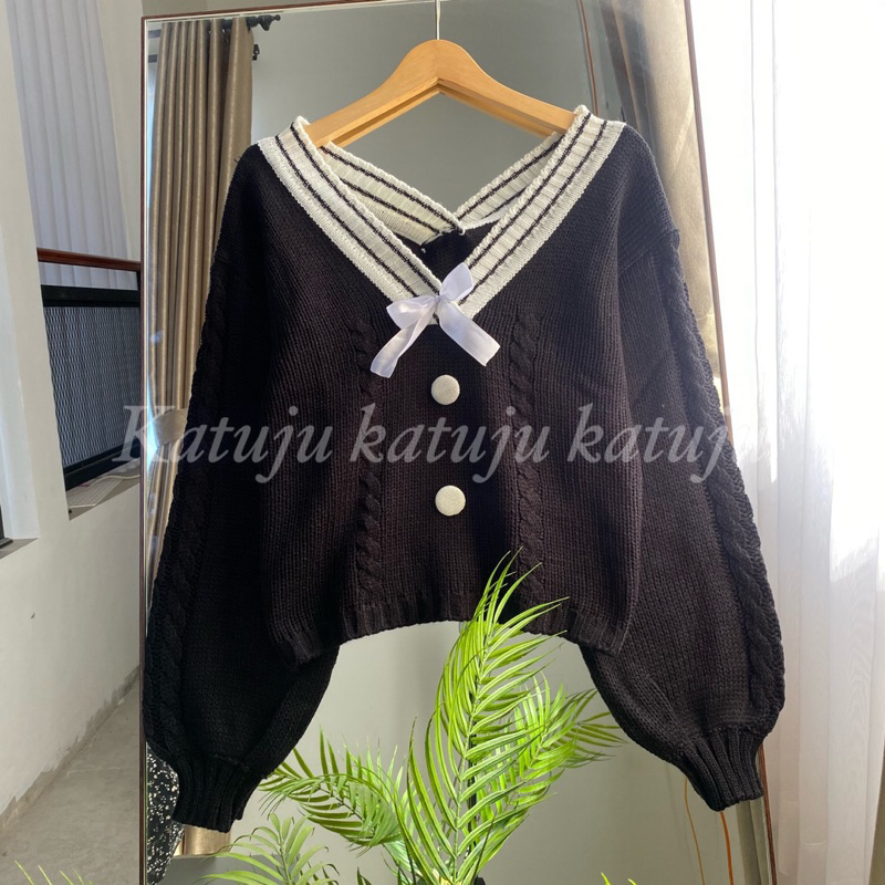 BLOUSE RAJUT KOREA SASIMI
