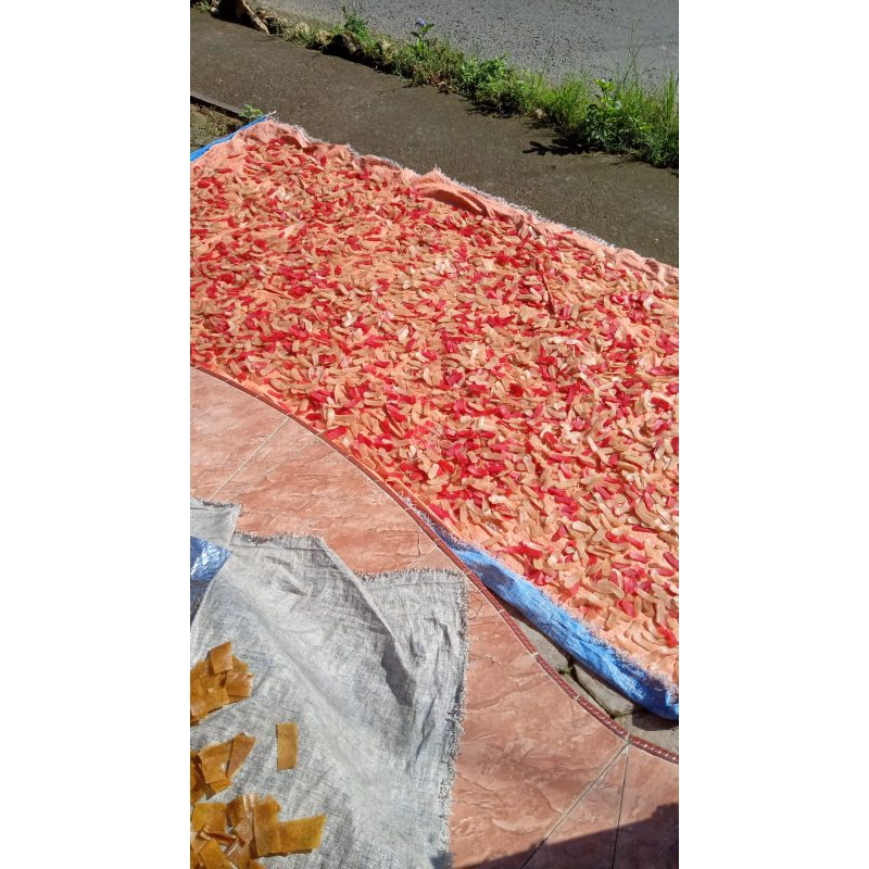 

krupuk Cetot/kerupuk Abang ijo 1kg