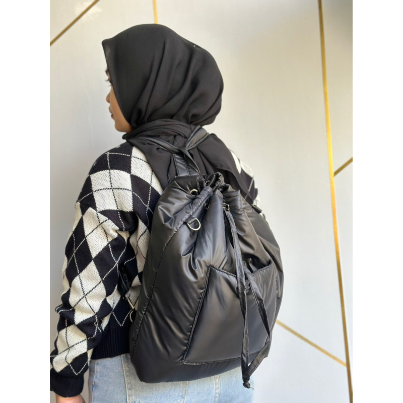 fellapuff bag / puffbag ransel / puffbag ransel muat laptop