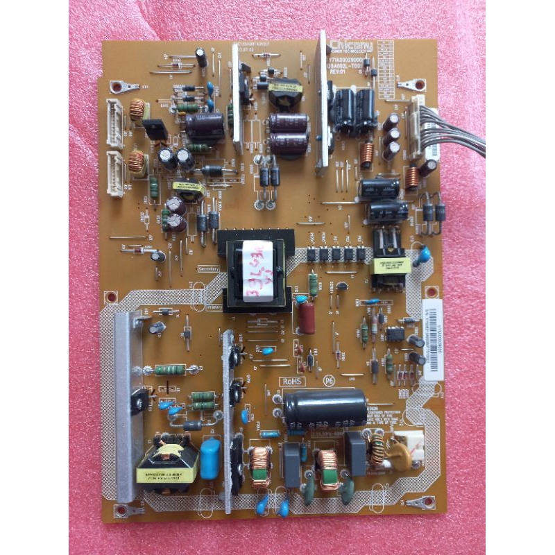 psu - power supplay - power suplai - regulator - tv led toshiba - 39L4300 VJ - 39L4300