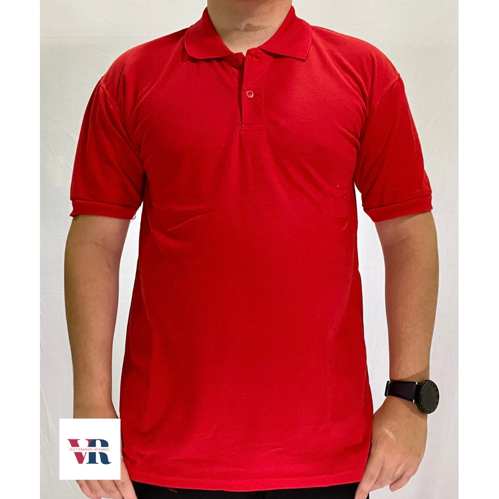 KAOS POLO SHIRT/KAOS KERAH PRIA/KERAH POLOS DEWASA (A)