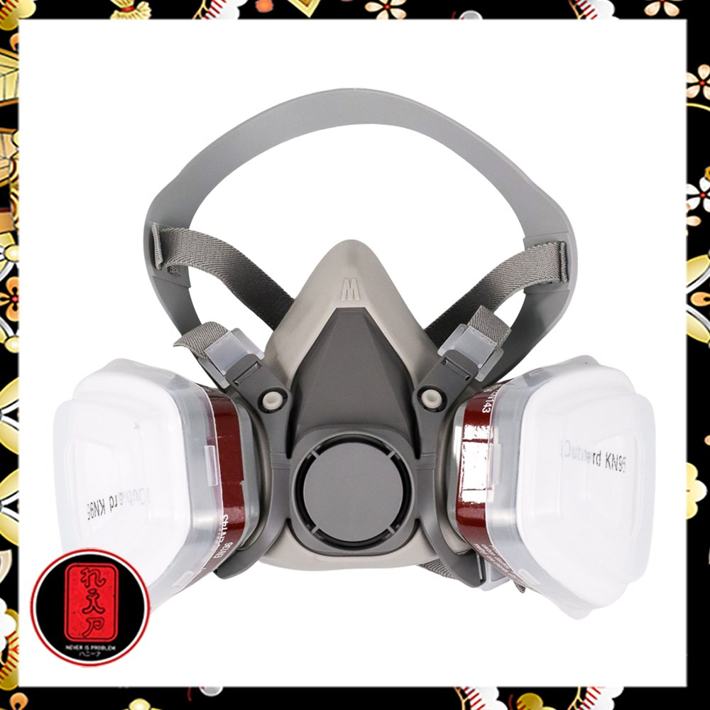 SICCO Masker Gas Respirator - 6200 - Gray