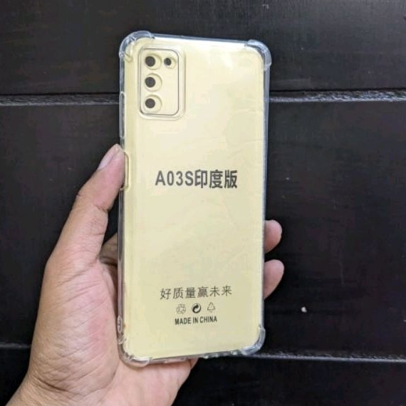 Softcase Anti Crack Samsung Galaxy A03s Case Silikon Samsung A03S