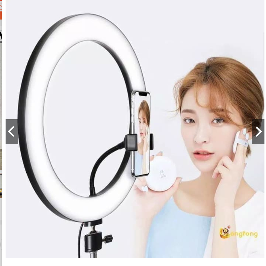 MIXIO Ring Light 26cm + Light Stand Tripod 55CM Selfie Vlogger Livestreamer