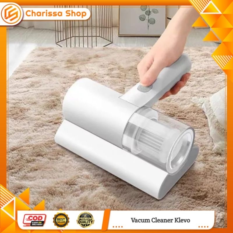 Vacum Cleaner Klevo / Penyedot Debu Portable USB Rechargeable / Pembersih Kasur Karpet Mobil