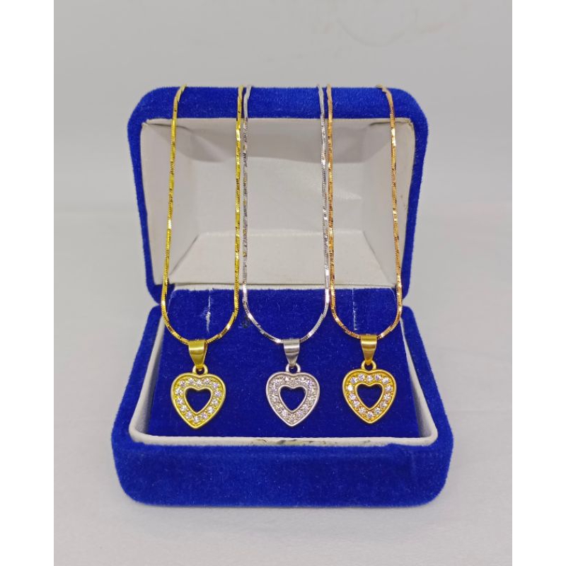 kalung kasandra full lilit + liontin love mp kell/kalung perak asli silver 925 lapis emas/ kalung fashion terbaru