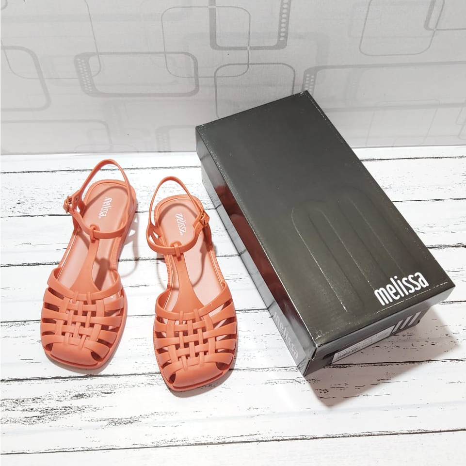 Sandal Wanita Premium Melissa Aranha Quadrada Sandal Terbaru Wanita Anti Slip