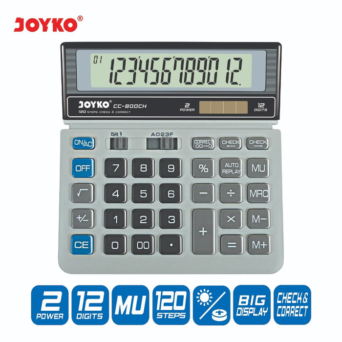 

Joyko Calculator CC-800CH ( IRRA STORE )