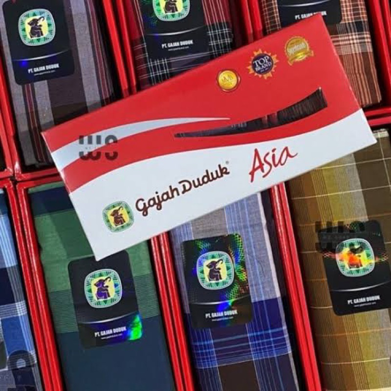 Sarung Gajah Duduk Asia Sarung Tenun Gajah Duduk Asia Original 100%