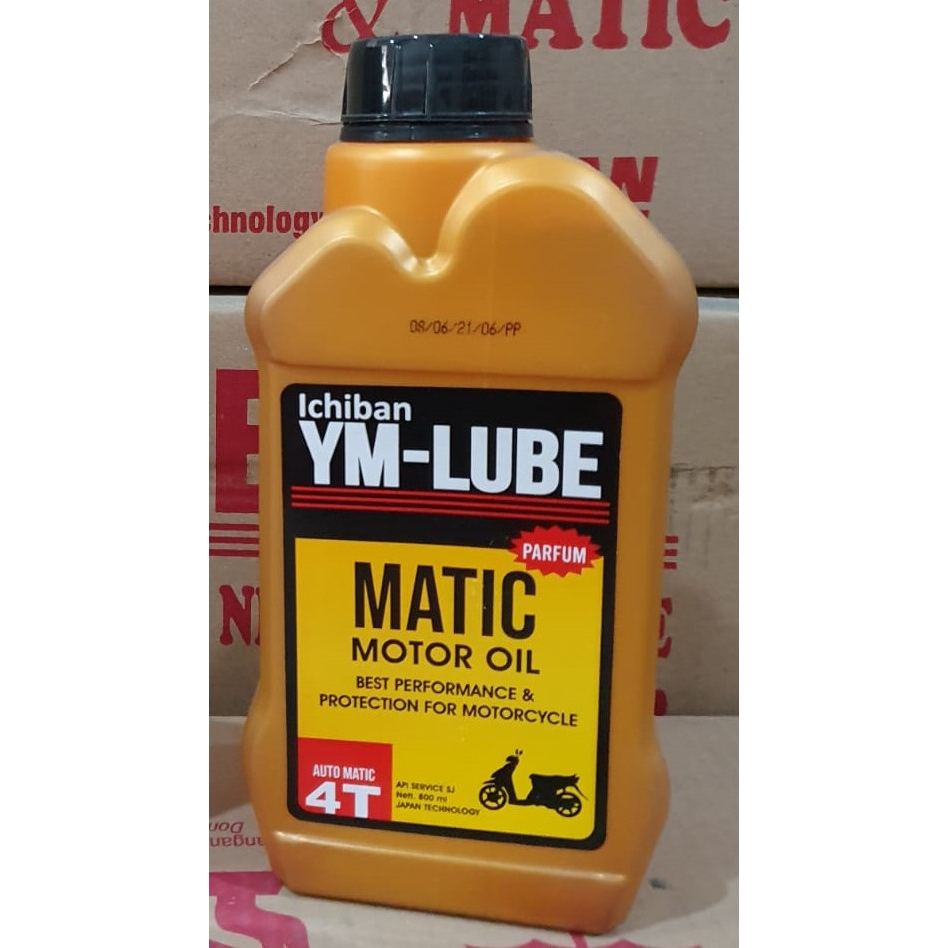 YM-LUBE GOLD MATIC OLI MOTOR MATIC MERK YM-LUBE 800 ML