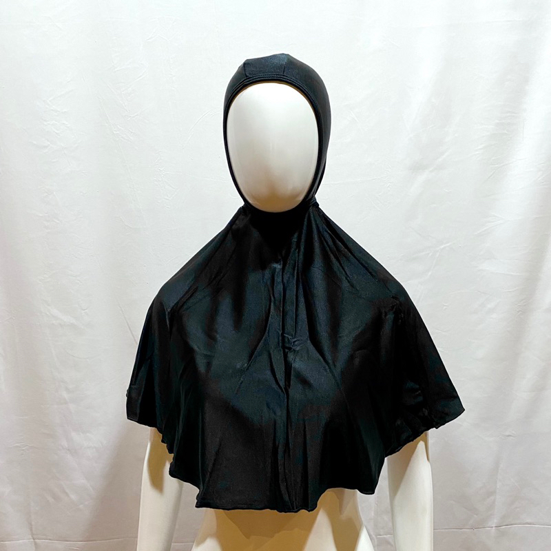 SPORT CLUB Topi Jilbab Muslimah Renang dan Sport Head Cover Panjang Bawah Dada SC