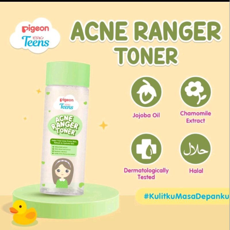 ✿ELYSABETHME✿ PIGEON teens hijau ALL skincare perawatan wajah remaja manja