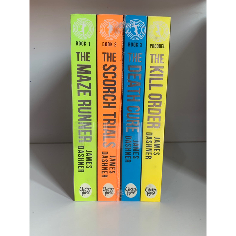 The Maze Runner Series Set Paket Book 1, 2, 3 + Prequel (James Dashner)