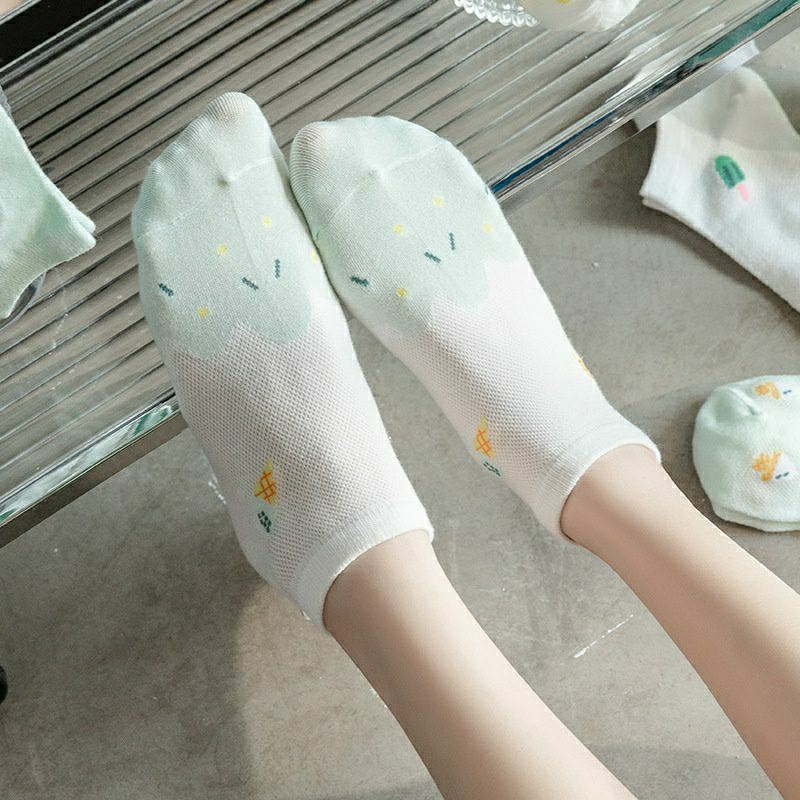 Kaos Kaki Pendek Ice Cream