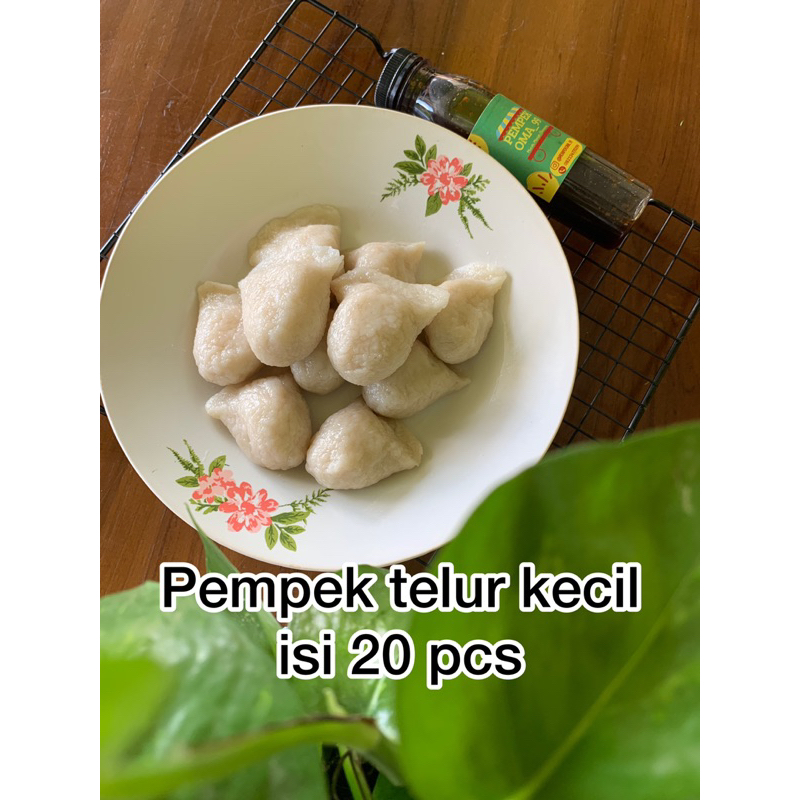 

pempek telur kecil isi 20 pcs pempek palembang pempek ikan kakap mix tenggiri