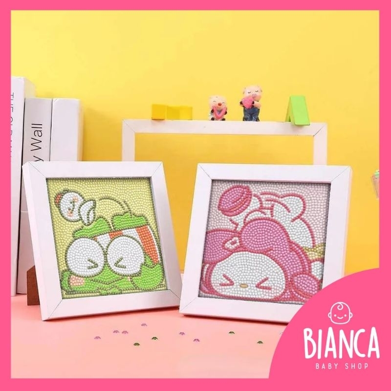 BIANCA - Prakarya DIY Art and Craft Diamond Painting 17x17cm