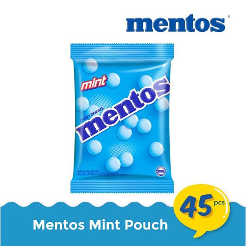 

mentos Permen Mint Bag 121,5 g