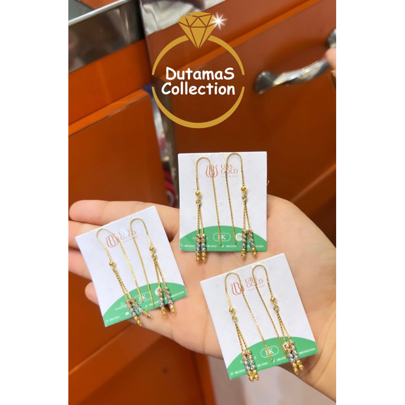 Anting Dewasa Berat 2gram Emas Asli kadar 375% (8K)