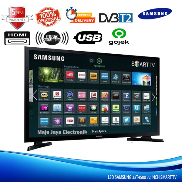 LED TV SAMSUNG 32 Inch UA32T4500AK DVB2 Digital SMART TV