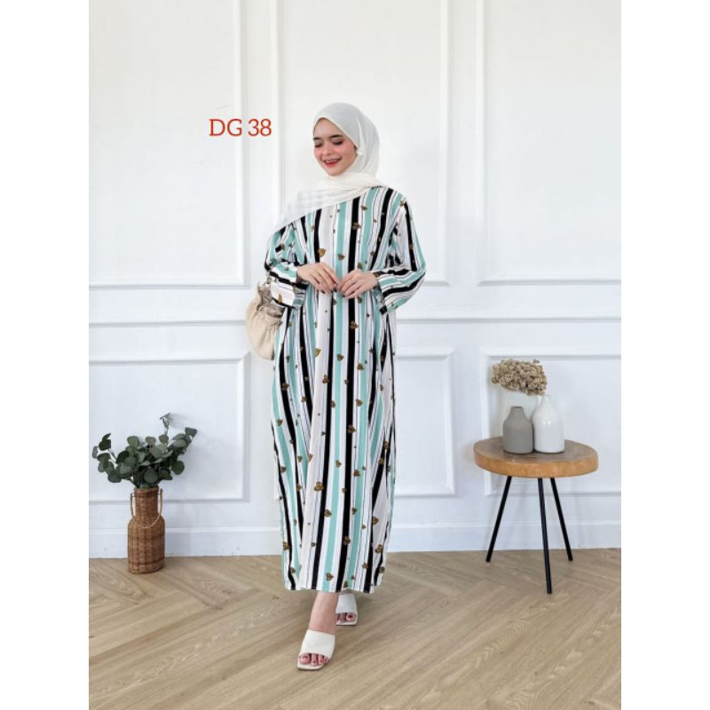 HD.id Daster Gamis/daster rayon/daster motif/daster daily