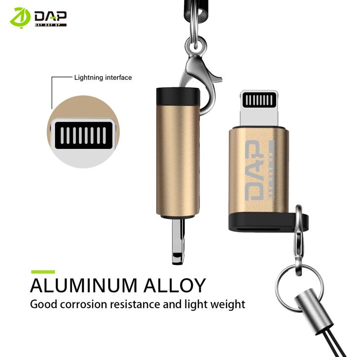 DAP Zinc Alloy Micro 2.4 OTG Adapter Lightning – M02-L