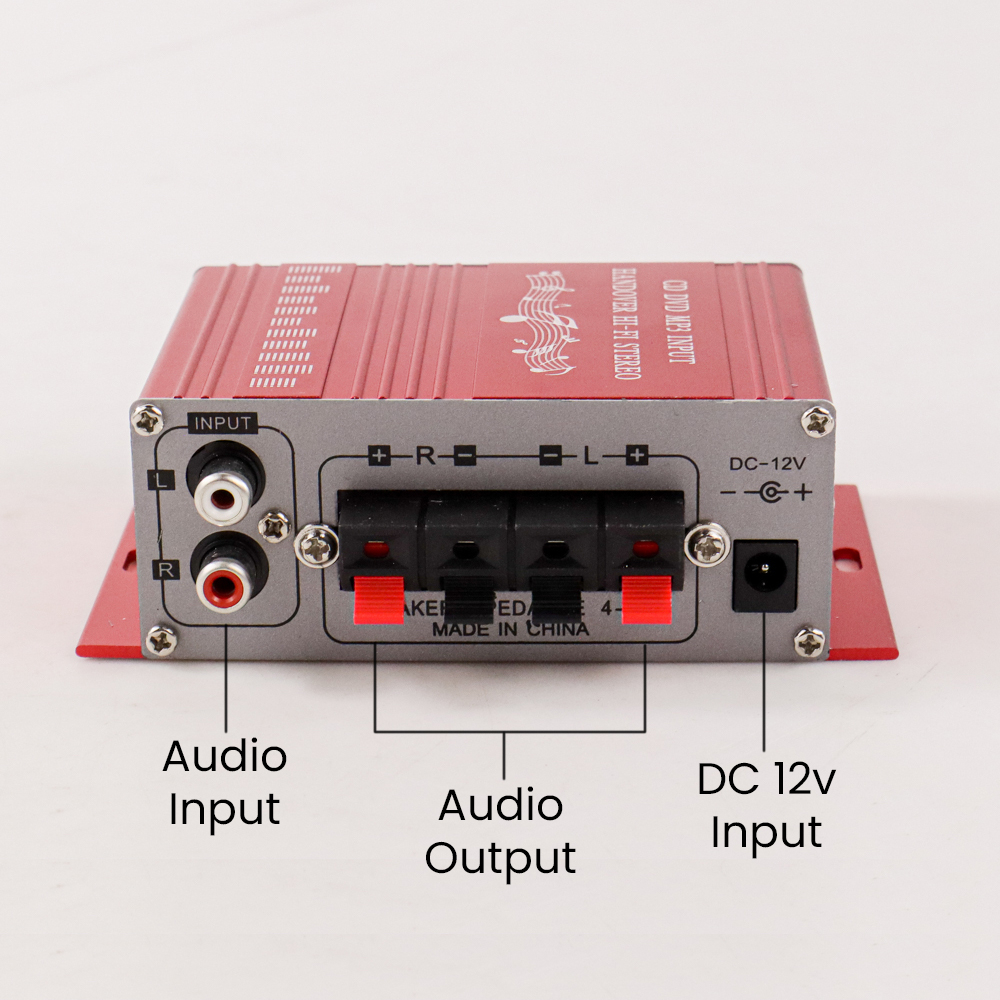 TaffSTUDIO Lepy Hi-Fi Stereo Amplifier Speaker 2 channel 20W - HY-2001