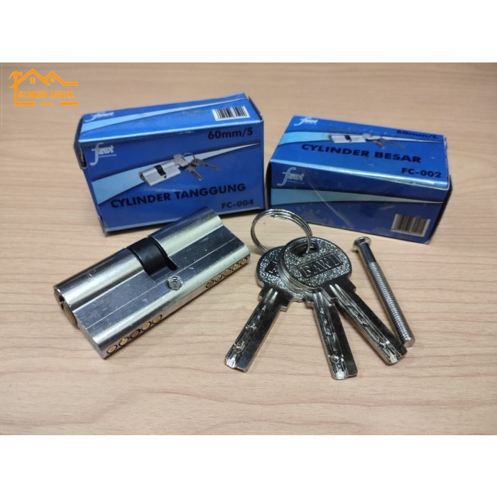 Cylinder Knob Kecil Computer Key Silinder Kunci Komputer Pintu FAWI 04 SUJ