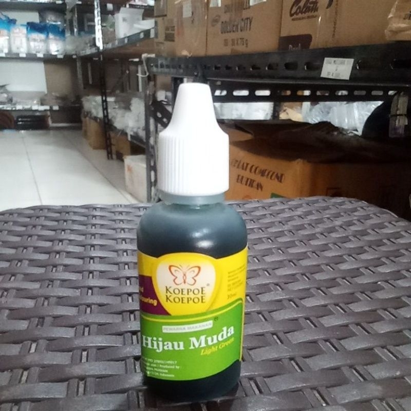 

koepoe koepoe pewarna hijau muda 30ml