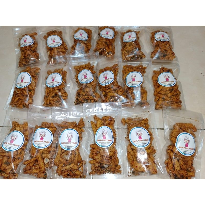 

Basreng Pedas Daun Jeruk