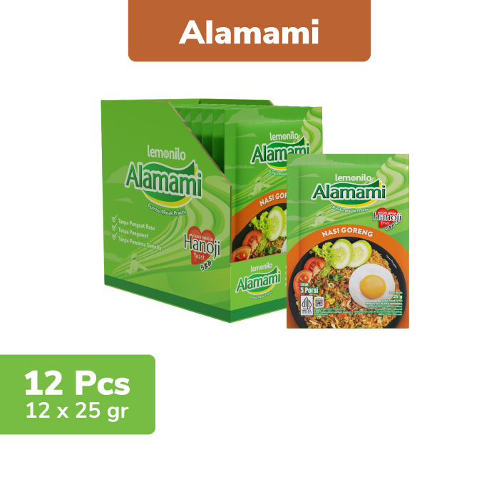 

12 Pcs Lemonilo Alamami Bumbu Masak Praktis Nasi Goreng 25g