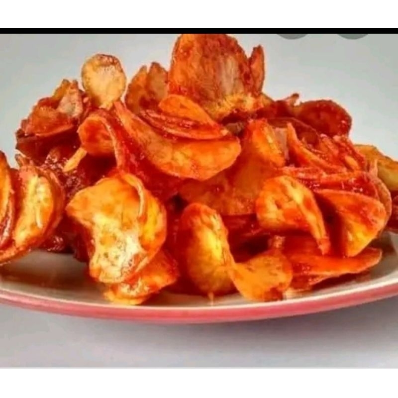 

kerupuk sanjai balado manis ( isi 1/4 )