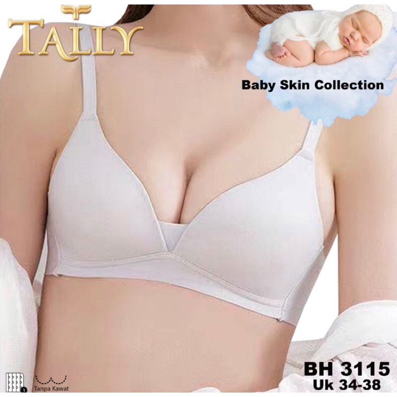 Bra TALLY 3115 Bahan Babyskin Seamless