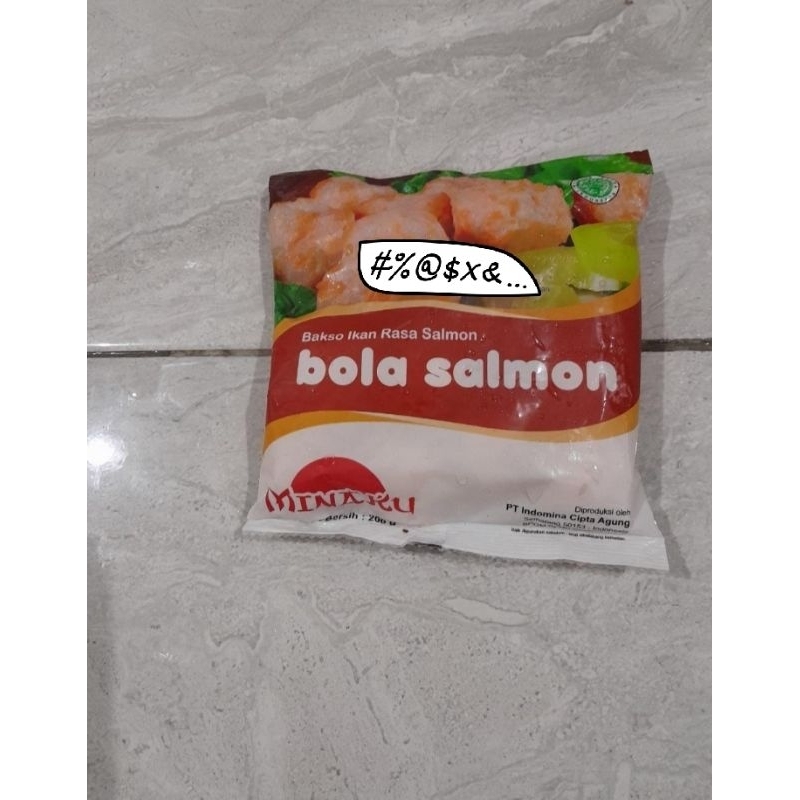 minaku bola salmon 200gr