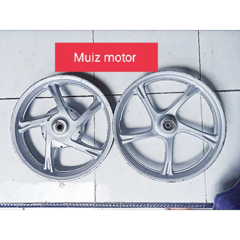 pelek velg motor Mio j/mio gt/soul GT115/Fino fi115 Original copotan