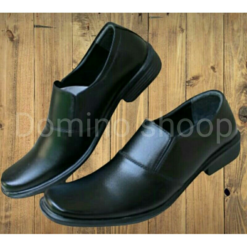 Sepatu Pantofel Pria Pantofel Hitam Pria Sepatu Pantopel Fantofel Kerja Kantor Kulit Pria