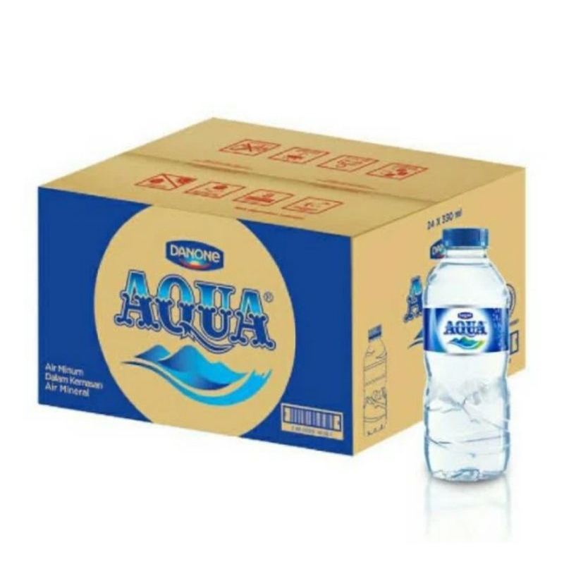 

Aqua air mineral 330 ml x 24 botol