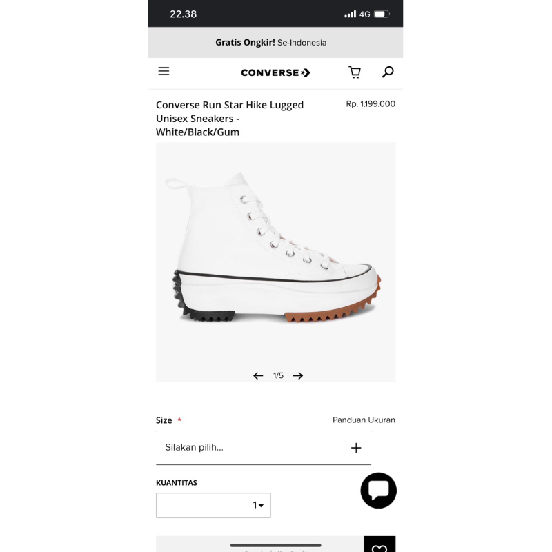 converse run star hike lugged