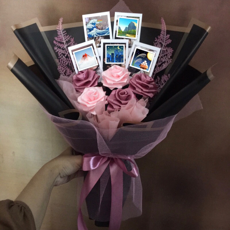 Buket Bunga / buket foto / buket wisuda