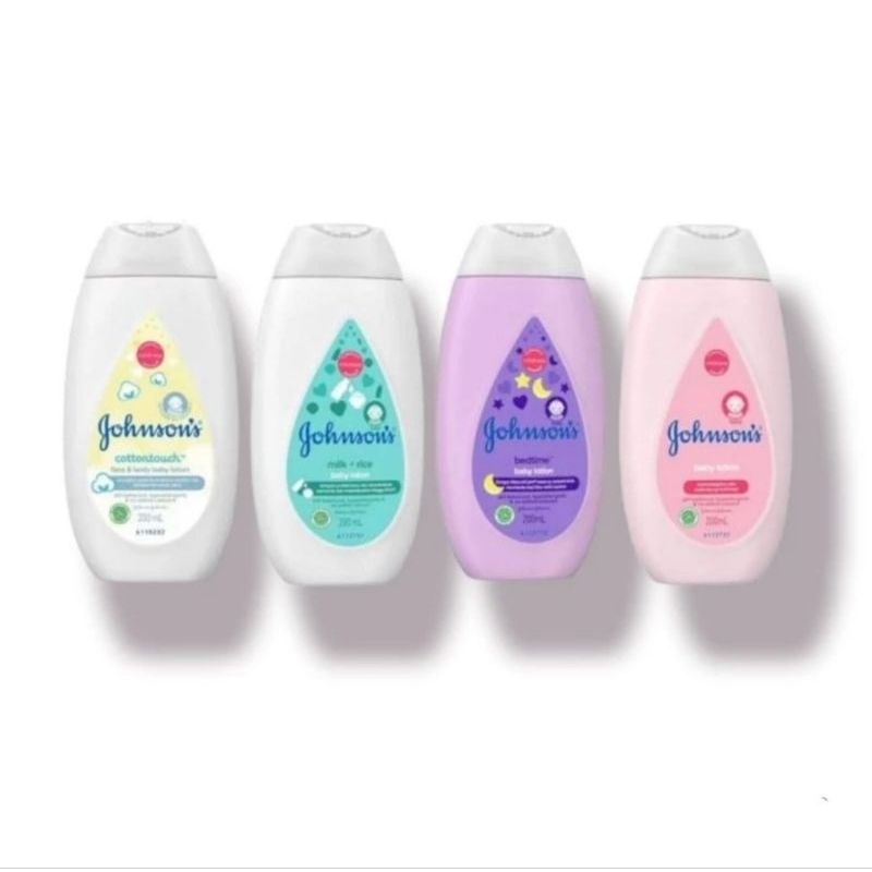 Johnsons Milk + Rice Lotion Bayi 200ML