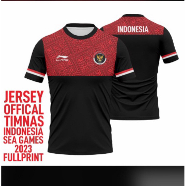 JERSEY TIMNAS INDONESIA SEA GAME 2023 PRINTING