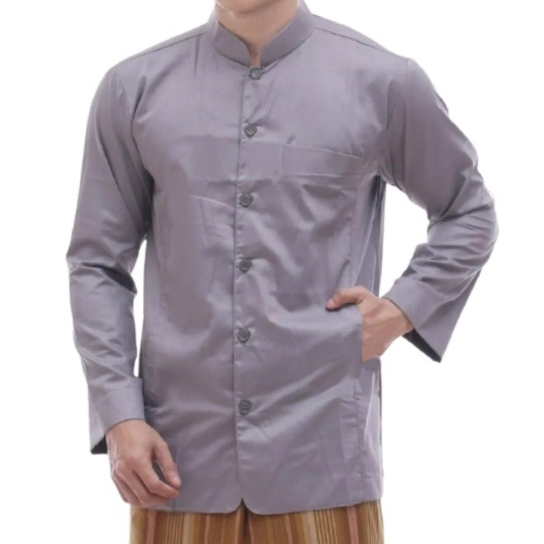 Baju koko pria model ammu - baju koko habib - baju koko haibah putih TERBARU 2023