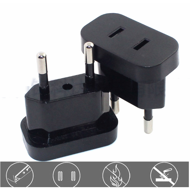 Steker Stecker Adapter Laptop Converter Kaki 2 Import Quality