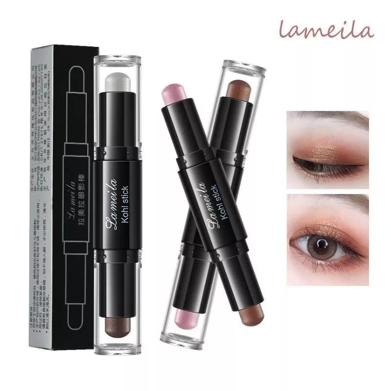 Lameila Lamailai Duo Eyeshadow Stick Waterproof and Long Lasting LML3045