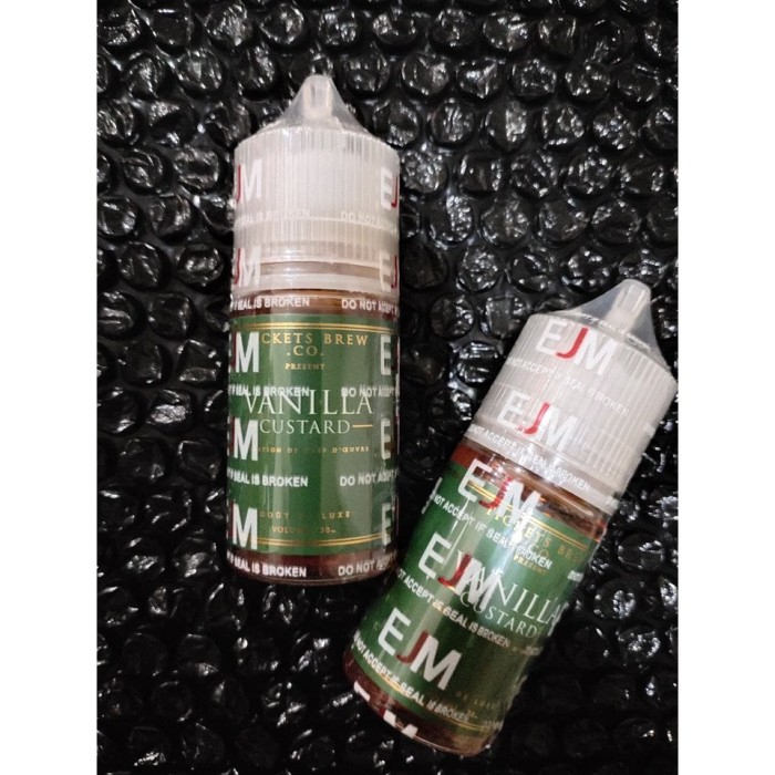 [SALT] EJM TICKETS BREW VANILLA CUSTARD SALT 30ML 35MG BY EJUICEMURAH