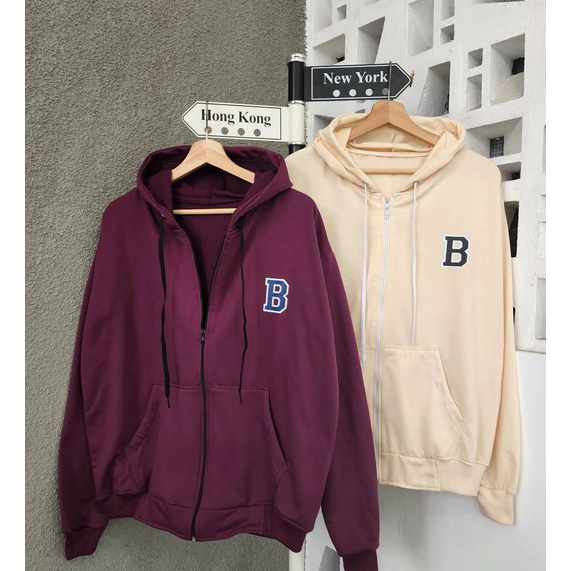 B SONI JACKET ZIPPER HODIE UNISEX