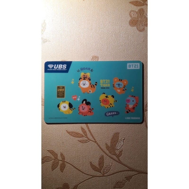 UBS BT21 Tiger 0.25Gr